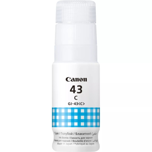 GI-43 C EMB CYAN INK BOTTLE SUPL