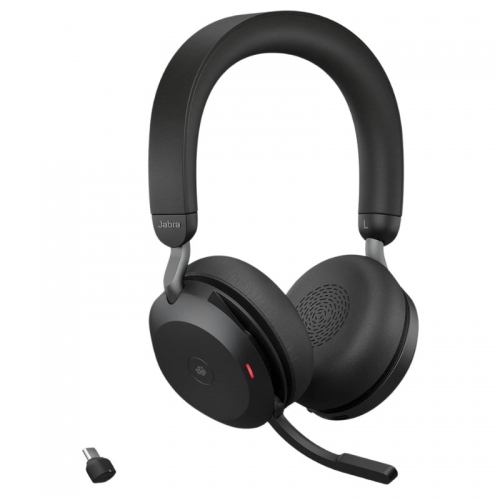 Jabra Evolve2 75 MS ANC Preto com microfone
