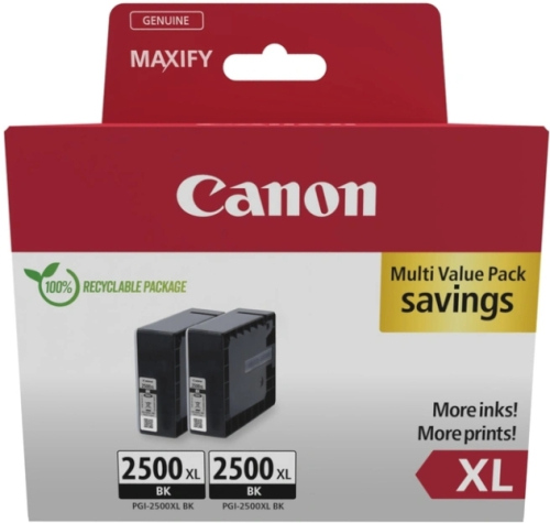 PGI-2500XL BK TWIN SUPL