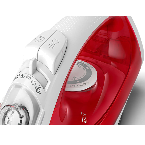 FERRO VAPOR VAPOR PHILIPS EASYSPEED GC1742/40 VERMELHO/BRANCO