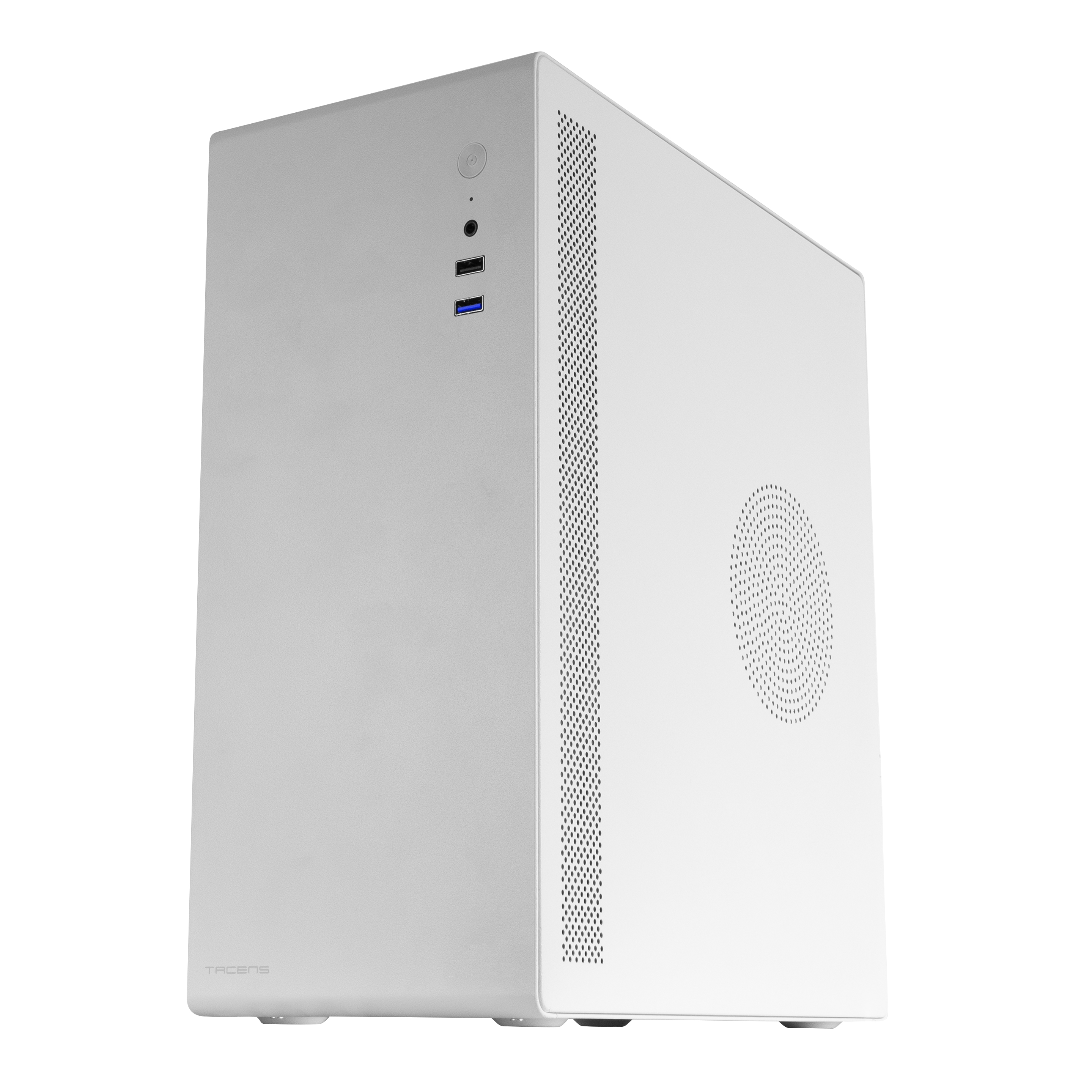Caixa TACENS ORUMX SLIM M-ATX ,8CM FAN,FULL METAL,Branco