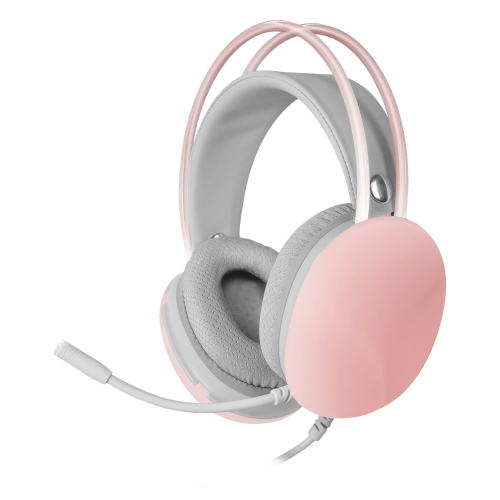 Headphones + Mic MARS GAMING MH-GLOW FULL CHROMA 360,ULTRA-LIGHT,PC/PS4/PS5/XBOX,PINK