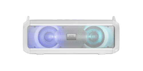 Colunas portátil + Soundbar,MARS GAMING MSB-XT,2IN1 20W BT 5.3 RGB ,WHITE
