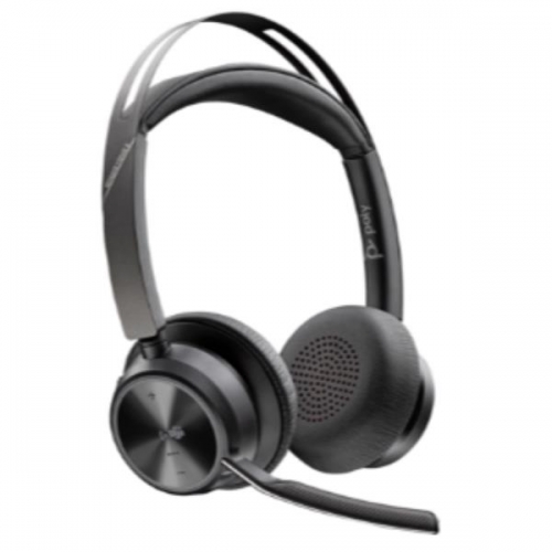 Auriculares Poly Voyager Focus 2 USB-C-C Microsoft Teams + Adaptador USB-C/A