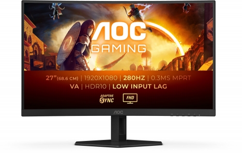 MONITOR CURVO AOC GAMING C27G4ZXE VA 27"FHD 16:9 280Hz Adaptive-Sync