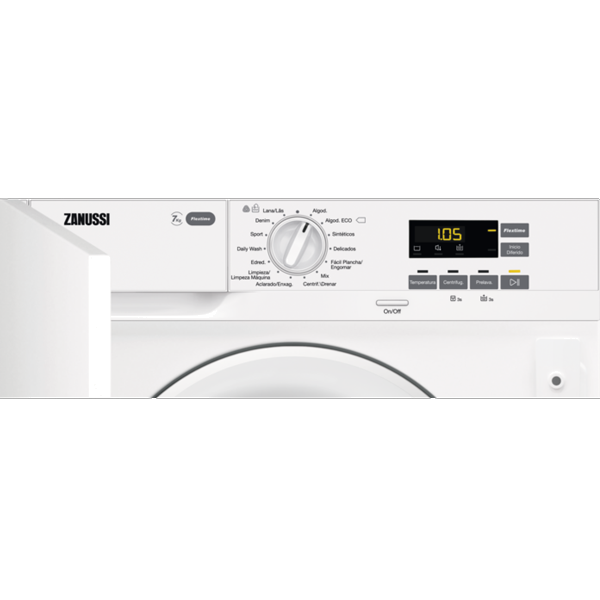 MAQUINA DE LAVAR ROUPA ZANUSSI - ZWI 712 UDWA