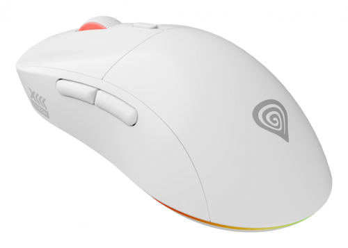 RATO GAMING GENESIS ZIRCON XIII CUSTOMIZAVEL 26000 DPI BRANCO