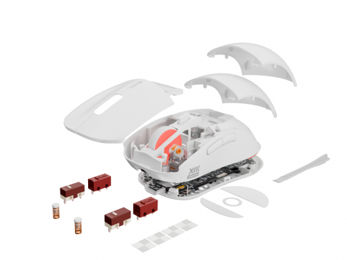RATO GAMING GENESIS ZIRCON XIII CUSTOMIZAVEL 26000 DPI BRANCO