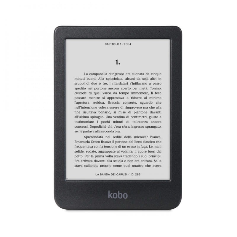 Leitor E-Book Kobo Clara BW 16GB Wifi Preto