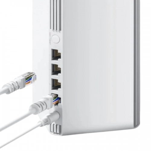 Sistema Xiaomi Mesh WiFi 1 Unidade WiFi 6 AX3000NE Dual Band - Velocidade até 2978Mbps - 4 Portas RJ-45