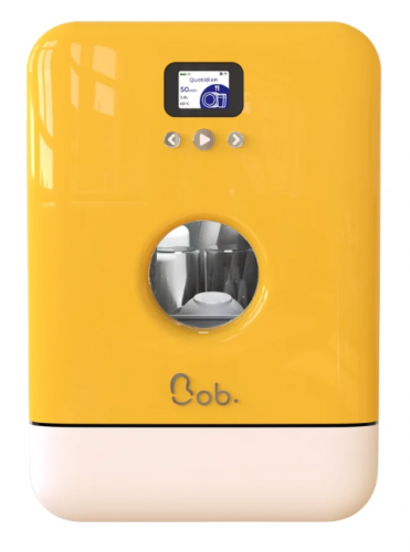 Maq,de Lavar Louça Compacta Bob Branco/Amarelo