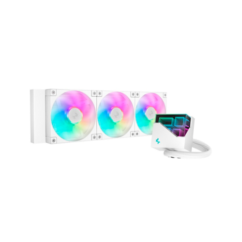 WATER COOLER CPU DEEPCOOL LT360 WHITE ARGB