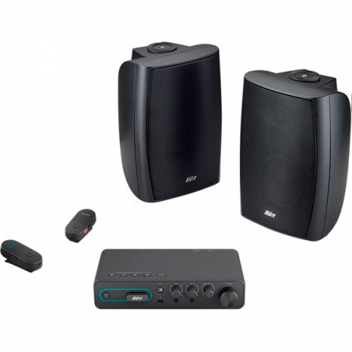 AVER CLASSROOM AUDIO SYSTEM (INCLUDES WIRELESS MIC + AUDIO MIXER + SPEAKER