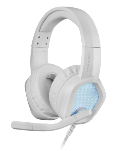 Auscultadores Mars Gaming MH320 RGB Branco