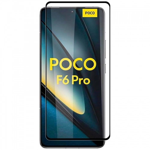 Película de vidro temperado Xiaomi Poco F6 Pro 5G Full Screen 3D