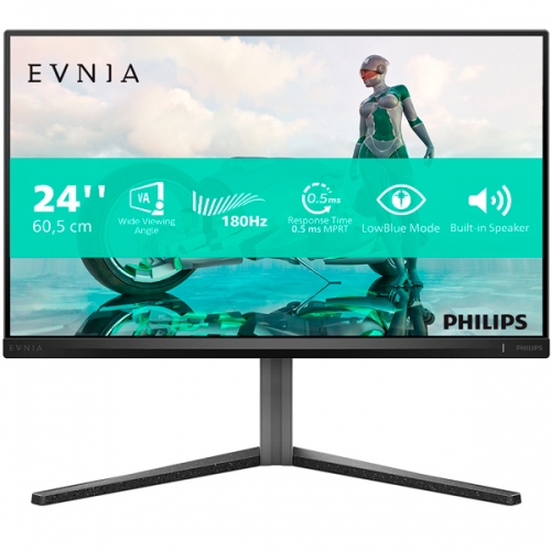 MONITOR PHILIPS IPS 24"(23.8") 16:9 FHD 1MS 180HZ HDMI DP SOM HAS 24M2N3200/00