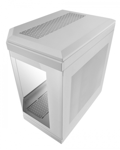Caixa MARS GAMING MC-3T,CUSTOM ATX ,TRIPLE CONTINUOUS TEMPERED GLASS WINDOWS,BLUE