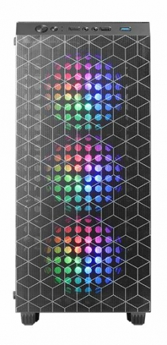 Caixa MARS GAMING MC-MAG,ATX PC ,DOUBLE MAGNETIC ANTI-DUST TOP + FRONT MESH,BLACK