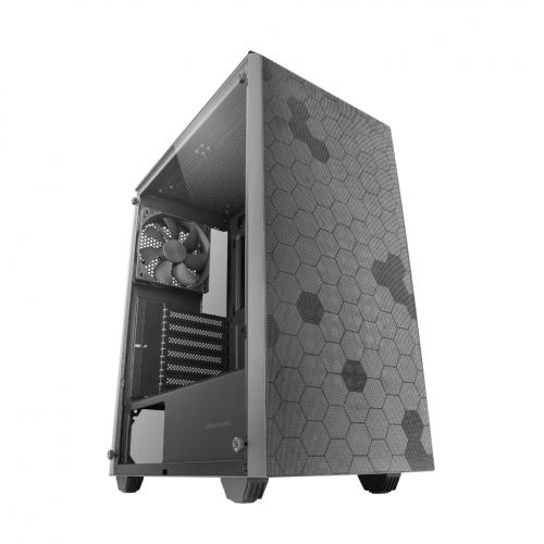 Caixa MARS GAMING MC-Q3,ATX PC ,DOUBLE MAGNETIC ANTI-DUST TOP + FRONT MESH,BLACK