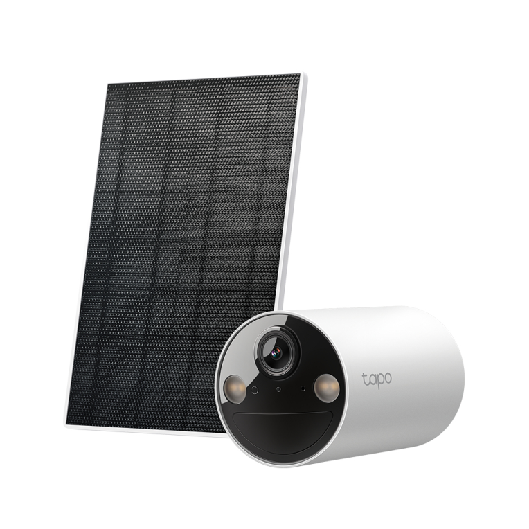 TP-Link TC82KIT - Câmara IP (Wi-Fi) Bullet 2K 3.17mm IR 9m c/ bateria + painel solar - IP65