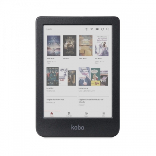 Leitor E-Book Kobo Clara Colour 16 GB Wifi Preto