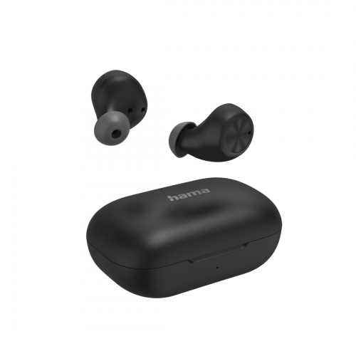 Auscultadores HAMA Bluetooth True wireless "Passion Chop",preto - 184090