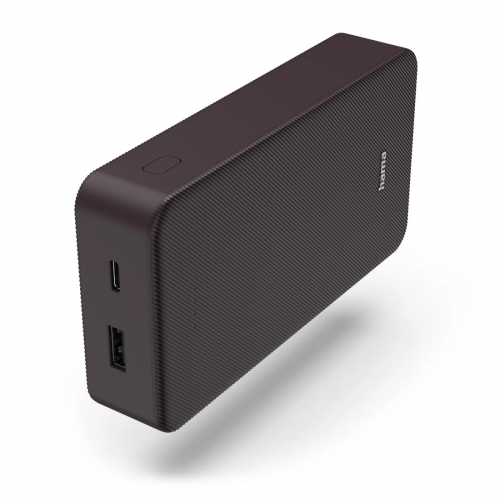 Powerbank Power Pack HAMA "Color 20",20000mAh,bordô - 201715