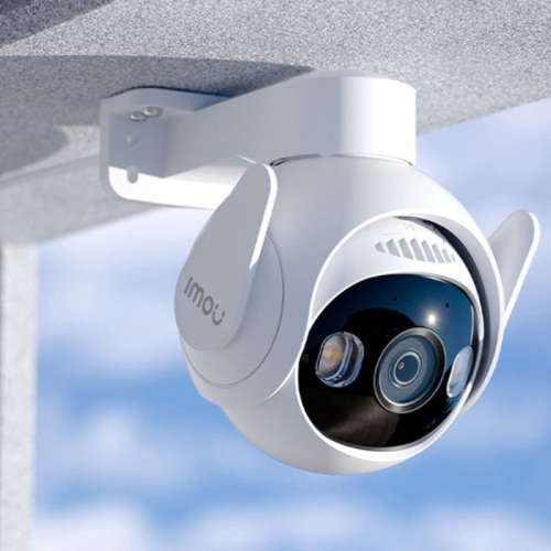 Câmara de segurança IMOU Cruiser 2 5MP WiFi 6 360º Visão Noturna branca