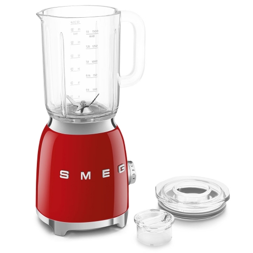 SMEG GLASS BLENDER RED