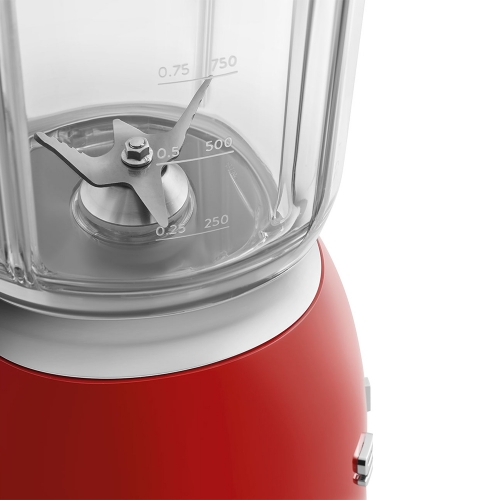SMEG GLASS BLENDER RED