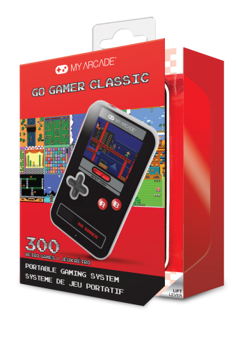 MY ARCADE GO GAMER CLASSIC 300 GAMES DGUN-3909