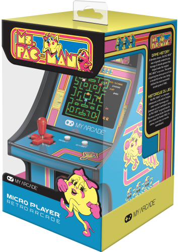 MY ARCADE MICRO PLAYER MS PACMAN 6.75"DGUNL-3230