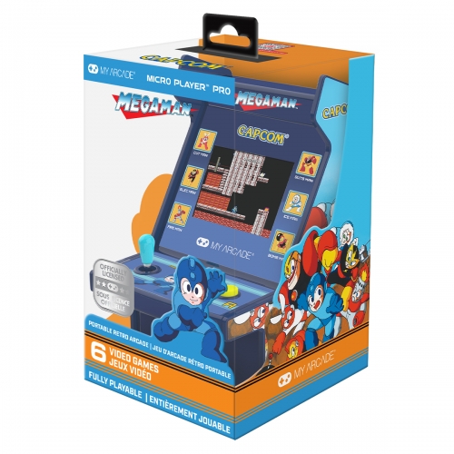 MY ARCADE MICRO PLAYER PRO MEGAMAN 6 GAMES 6.75"DGUNL-4189