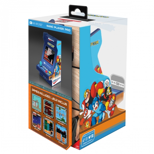 MY ARCADE NANO PLAYER MEGAMAN 6 GAMES 4.5"DGUNL-4188