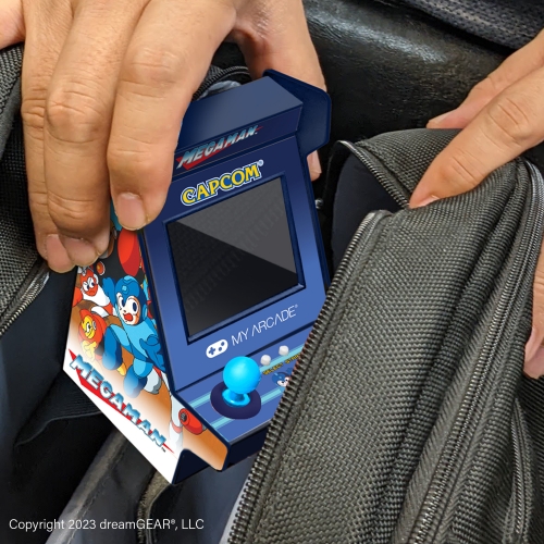 MY ARCADE NANO PLAYER MEGAMAN 6 GAMES 4.5"DGUNL-4188