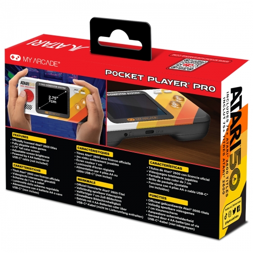 MY ARCADE POCKET PLAYER PRO ATARI 100 GAMES DGUNL-7015