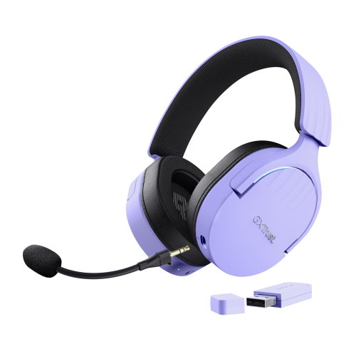 Headset TRUST GXT491P FAYZO wireless,purple