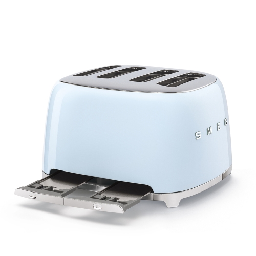 SMEG TOASTER 4X4 50´s STYLE PASTEL BLUE