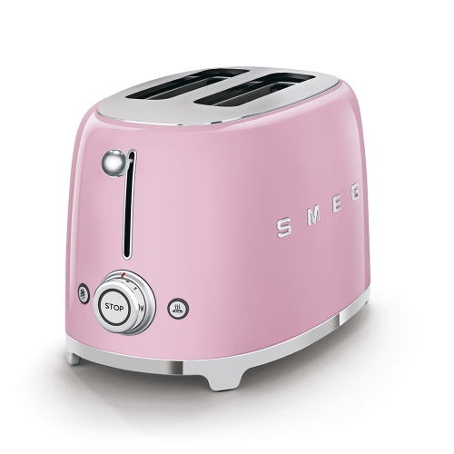 SMEG TOASTER 2x2 50´s STYLE PINK