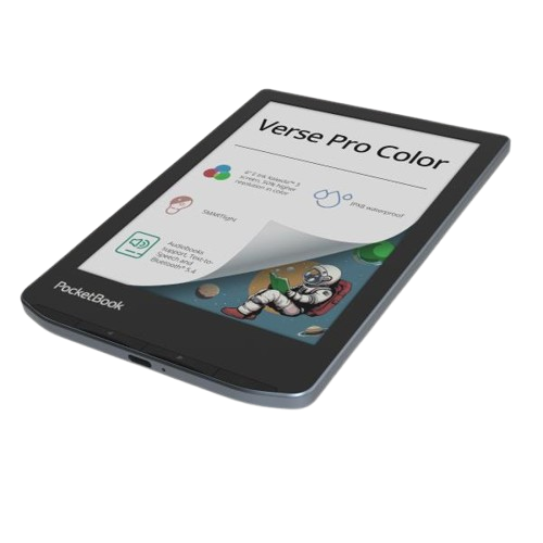 Leitor E-Book PocketBook Verse Pro Color 6"16GB WiFi Preto