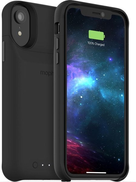 CAPA DE CARREGAMENTO MOPHIE WIRELESS IPHONE XR BLACK