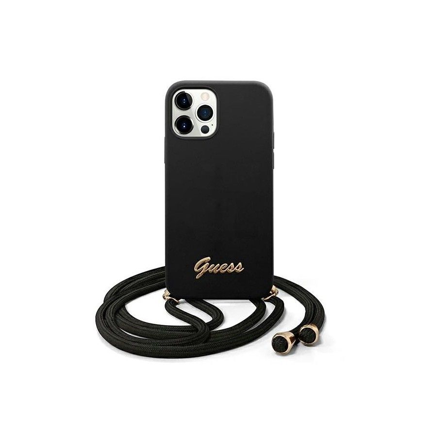 CAPA GUESS CROSSBODY IPHONE 12 PRO MAX BLACK
