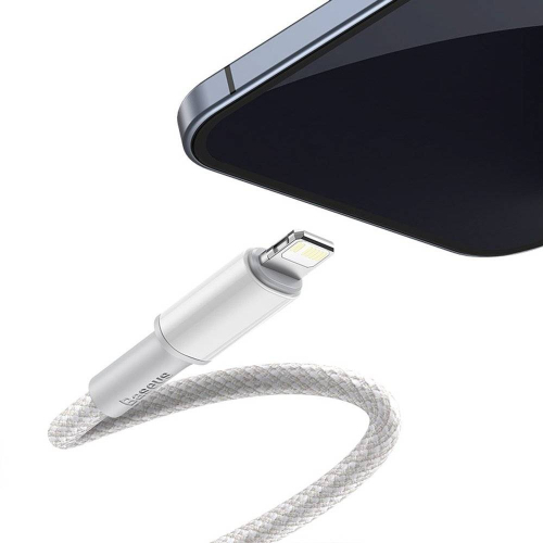 CABO BASEUS TYPE-C TO LIGHTNING 20W 1M WHITE