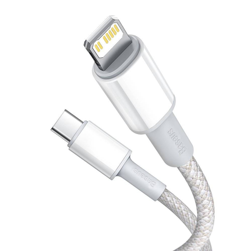 CABO BASEUS TYPE-C TO LIGHTNING 20W 1M WHITE