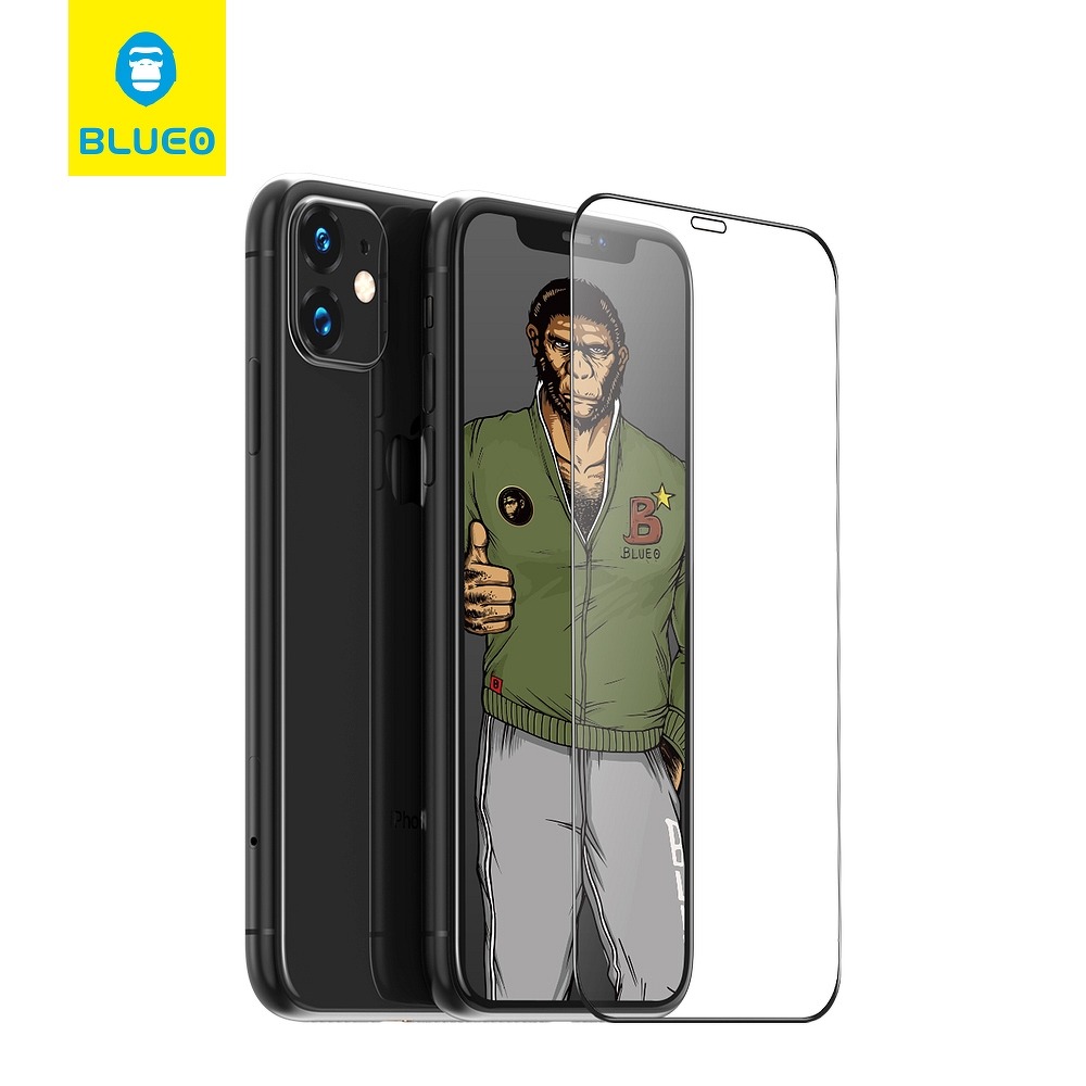 PELICULA DE VIDRO 5D MR.MONKEY STRONG HD BLACK IPHONE 14 PRO