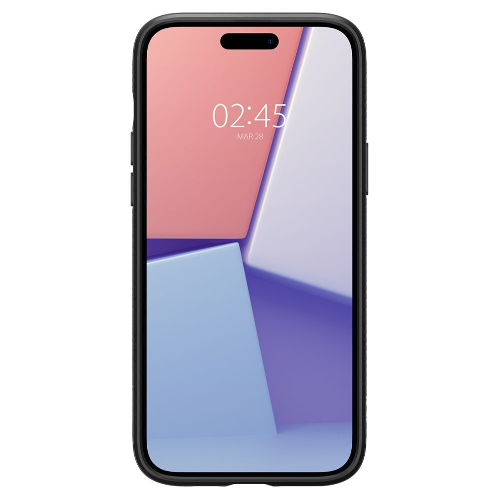 CAPA SPIGEN LIQUID AIR IPHONE 15 MATTE BLACK (ACS06790)