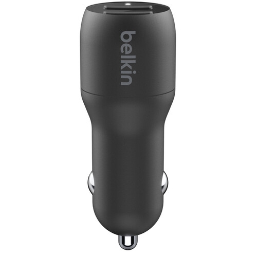 CARREGADOR DE ISQUEIRO BELKIN DUAL USB-A + CABO USB-C