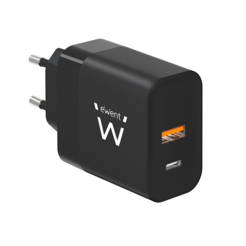 CARREGADOR EWENT RAPIDO USB-C/A 45W