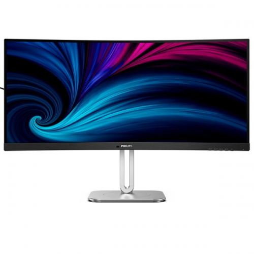 MONITOR PHILIPS VA 34"21:9 CURVO UWQHD HDMI DP USB-C DOCKING HAS COLUNAS
