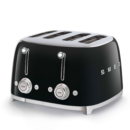 SMEG TOASTER 4X4 50´s STYLE BLACK